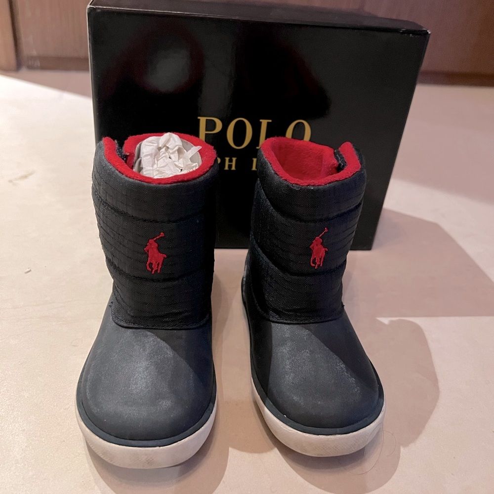 Polo Ralph Lauren toddler winter boots. Size US 6